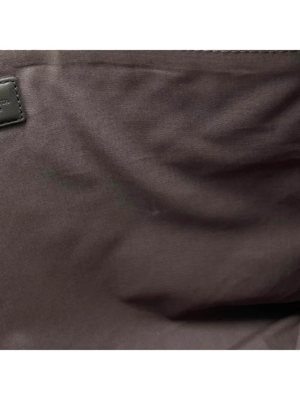 Bottega Veneta Clutch Intrecht Leather Gray Silver
